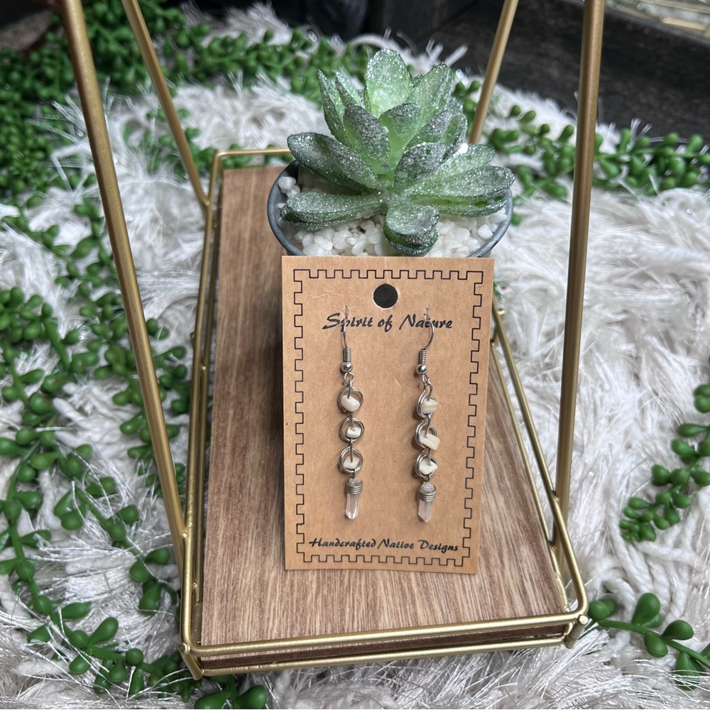 -🌼3/$30🌼NWT Spirit Of Nature Drop Crystal Earrings